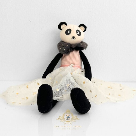 Other - NWT Pretty Girls Princess Ballerina Dolly Plush Toy Handmade Panda Cute Kids Toy
